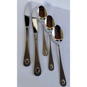 Oneida Satin JUPITER Stainless 18/10 Odd Lot Butter Knives & Tea Spoons Flatware